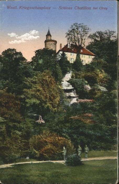 Cirey-sur-Vezouze Schloss Chatillon