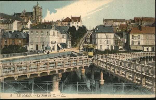 Le Mans Sarthe Le_Mans Pont Strassenbahn