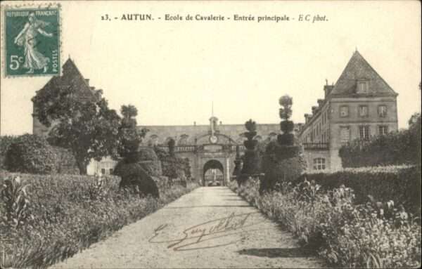 Autun Ecole Cavalerie