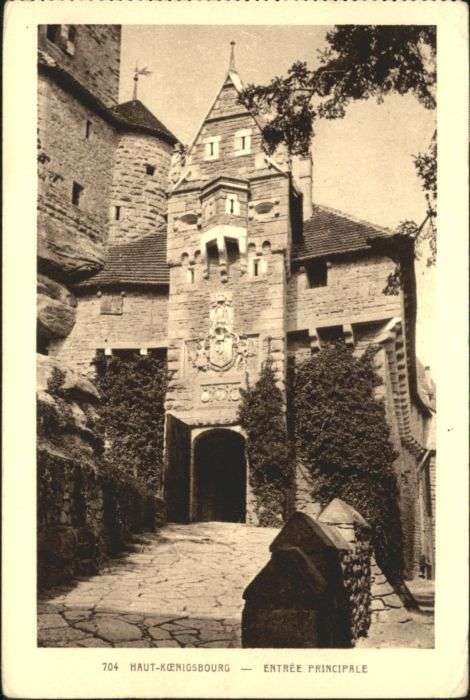 Haut-Koenigsbourg Hohkoenigsburg Haut-Koenigsbourg