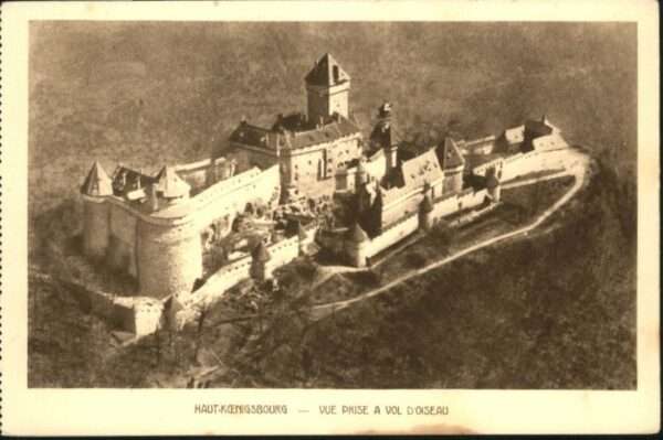 Haut-Koenigsbourg Hohkoenigsburg Haut-Koenigsbourg Vol d_Oiseau