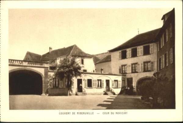 Ribeauville Cour Noviciat Couvent