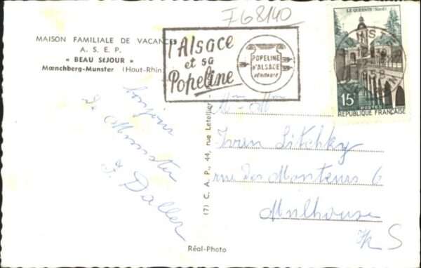 Muenster Haut Rhin Elsass Munster_Elsass Moenchberg Maison Famili – Bild 2
