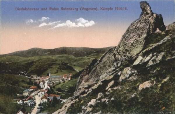 Diedolshausen Ruine Gutenburg