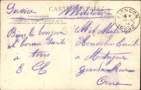 Alencon Rue du Jeudi Hotel des Postes – Bild 2
