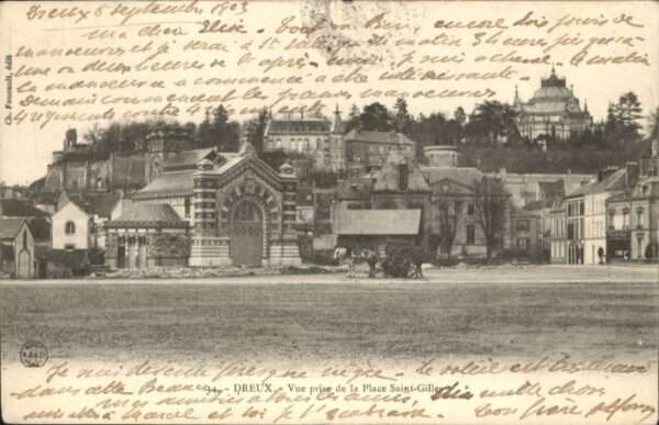 Dreux la Place Saint-Gilles