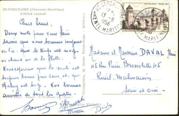 Saint-Porchaire l_Hotel Central – Bild 2