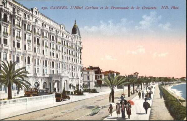 Cannes Alpes-Maritimes Cannes l_Hotel Carlton La Promenade de