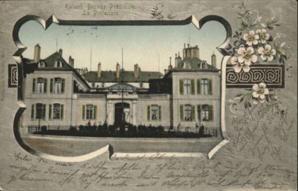 Metz  57 Moselle Metz [Stempelabschlag] Bezirkspräsidium