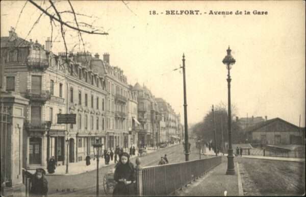 Belfort Alsace Belfort Avenue de la Gare