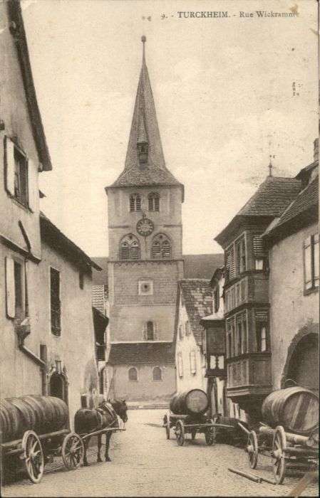 Turckheim Haut Rhin Turckheim Rue Wickramm