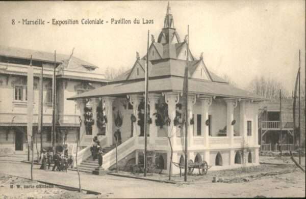 Marseille Bouches-du-Rhone Marseille Exposition Coloniale Pavillon
