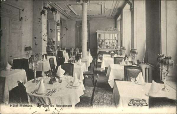 Paris Hotel Montana Restaurant