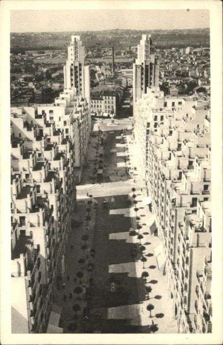 Villeurbanne Avenue de l_Hotel de Ville