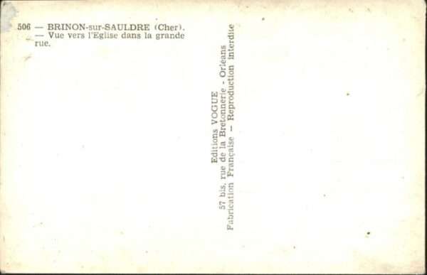 Brinon-sur-Sauldre Eglise la grande Rue – Bild 2