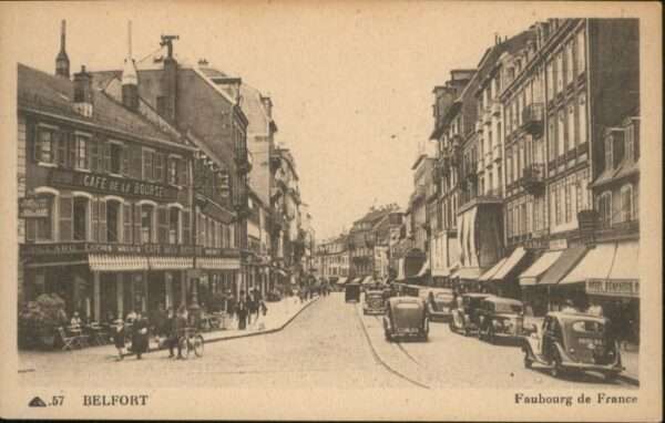 Belfort Alsace Belfort Faubourg de France