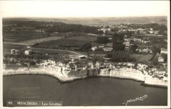 Meschers-sur-Gironde Fliegeraufnahme
