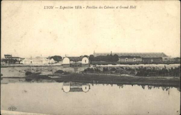 Lyon France Lyon Pavillon des Colonies Grand Hall