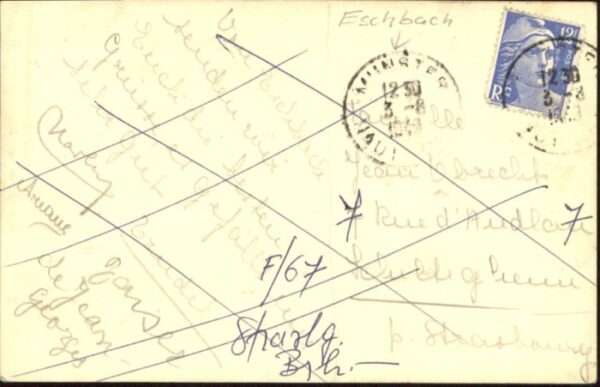Eschbach-au-Val [handschriftlich] – Bild 2
