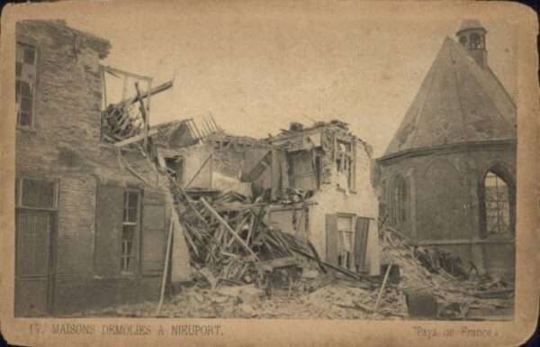 Nieuport-Bains Nieuport Maisons demolies