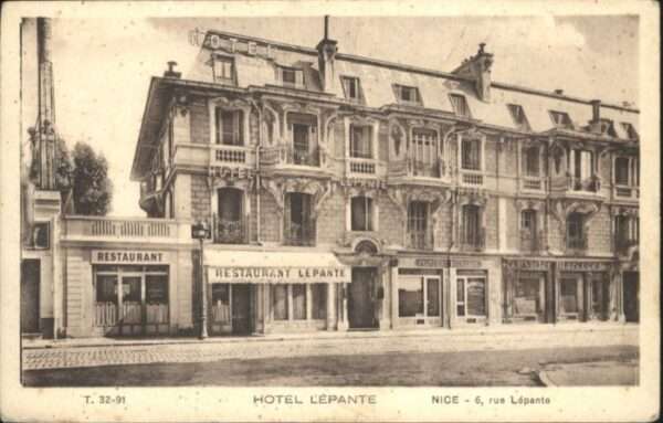 Nice Alpes Maritimes Nice Hotel Lepante