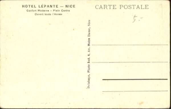 Nice Alpes Maritimes Nice Hotel Lepante – Bild 2
