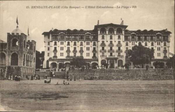 Hendaye Pyrenees Atlantiques l_Hotel Eskualduna