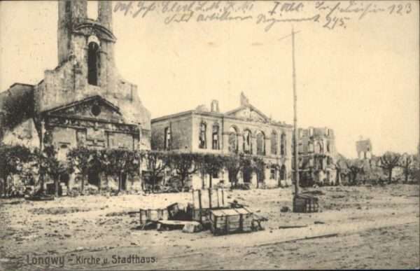 Longwy Lothringen Lonwy Kirche Stadthaus