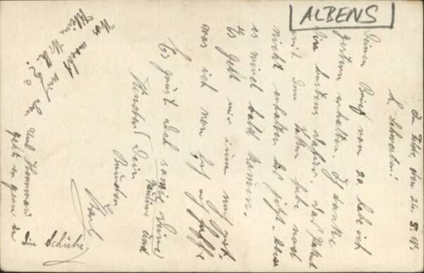 Albens [handschriftlich] Kirche – Bild 2