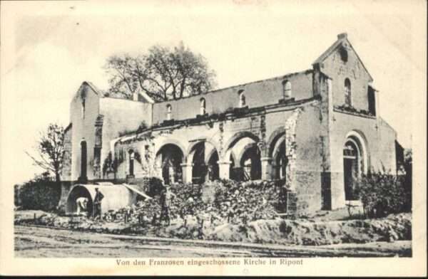 Ripont Zerstörte Kirche