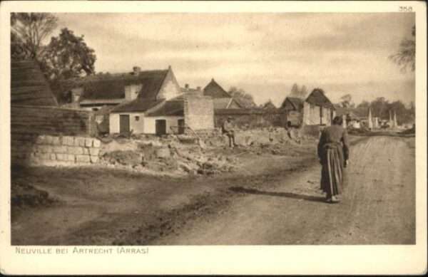 Neuville-Saint-Vaast 1. Weltkrieg Zerstörung