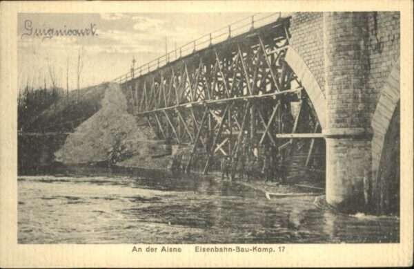 Guignecourt Eisenbahnbrücke