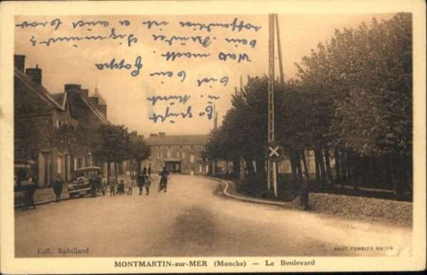 Montmartin-sur-Mer Le Boulevard