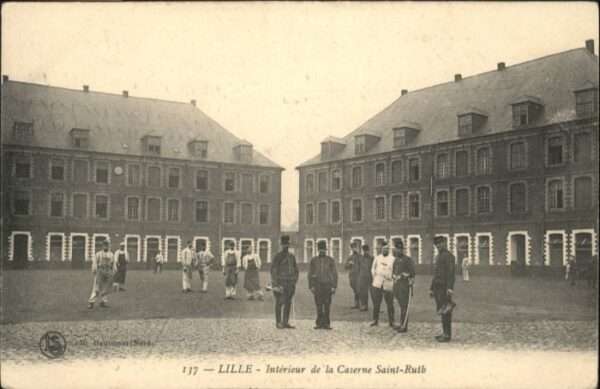Lille Nord Lille Interieur de la Caserne Saint-Rut