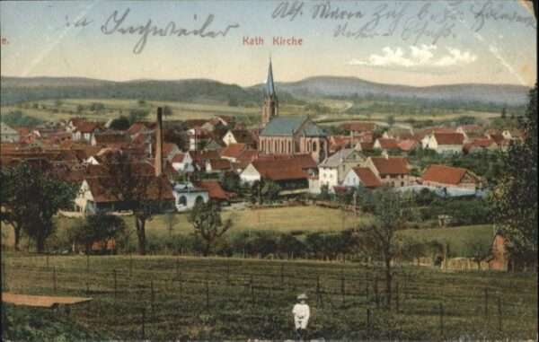 Ingwiller [Stempelabschlag] Kirche