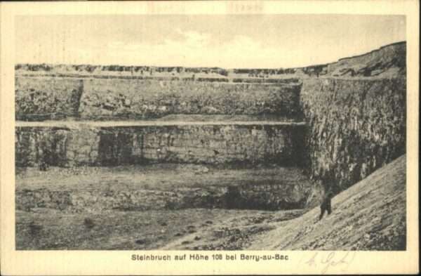 Berry-au-Bac Steinbruch