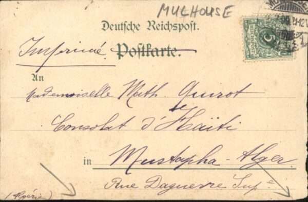 Mulhouse Muehlhausen Mulhouse [Stempelabschlag] Künstler B. – Bild 2