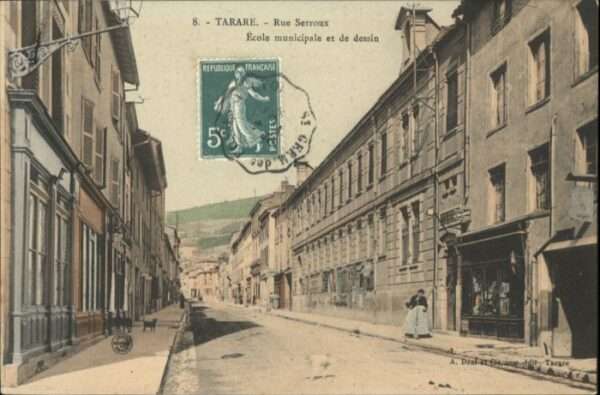 Tarare Rue Serroux Ecole municipale