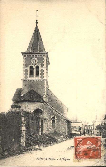 Fontaines Eglise