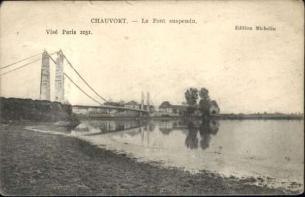 Chauvort le Pont suspendu