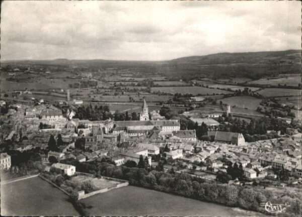 Cluny Fliegeraufnahme