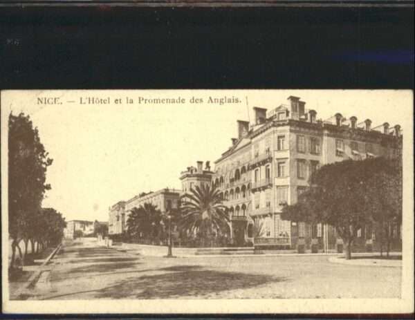Nice Alpes Maritimes Nice Hotel la Promenade des Anglais