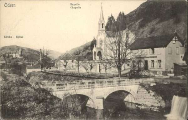 Odern Haut Rhin Alsace Odern Kapelle Kirche