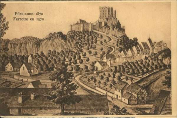 Ferrette Ferrette en 1570