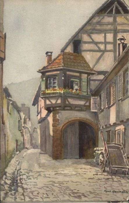 Kaysersberg Künstler Paul Mannsfeld