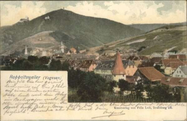 Rappoltsweiler Haut Rhin Elsass Rappoltsweiler