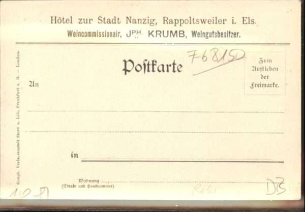 Rappoltsweiler Haut Rhin Elsass Rappoltsweiler Ribeauville – Bild 2
