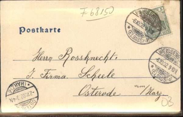 Rappoltsweiler Haut Rhin Elsass Rappoltsweiler Drei Schlösser – Bild 2