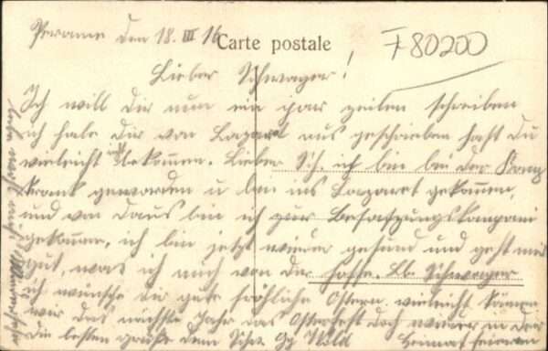 Peronne 80 Somme Peronne Zerstörung – Bild 2