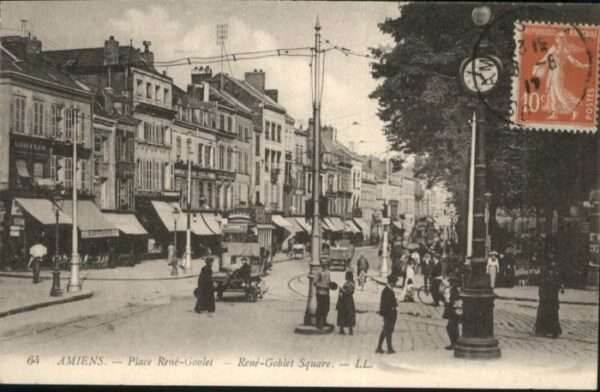 Amiens Strassenbahn Place Rene-Goblet